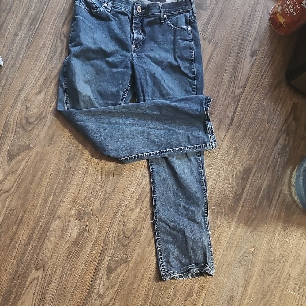 Wrangler Dark Blue Straight Leg JeansWrangler Women's Q-Baby Ultimate Riding Jea